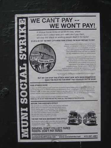 We can't pay -- We won't pay!