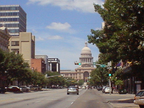 Capital Viewed From Congress Ave. Austin, TX.
