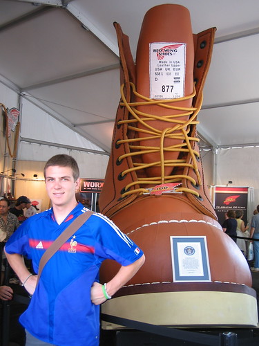 Worlds Largest Boot and Me